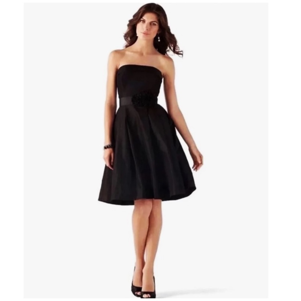 Black Strapless Dress